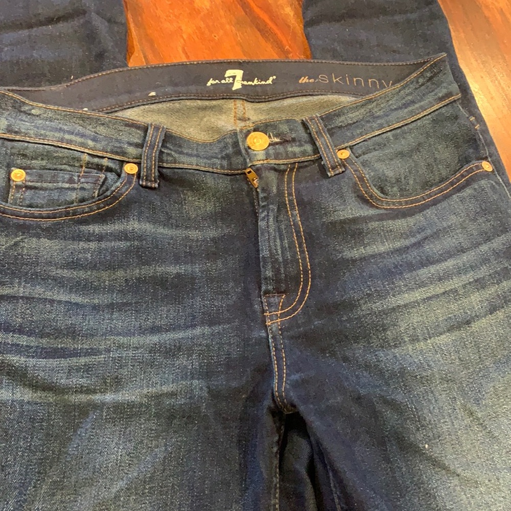 7 for all mankind “the skinny” size 27